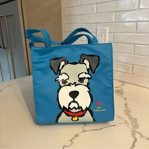 SOLD NWOT Marc Tetro I ❤️ love my Schnauzer tote bag
